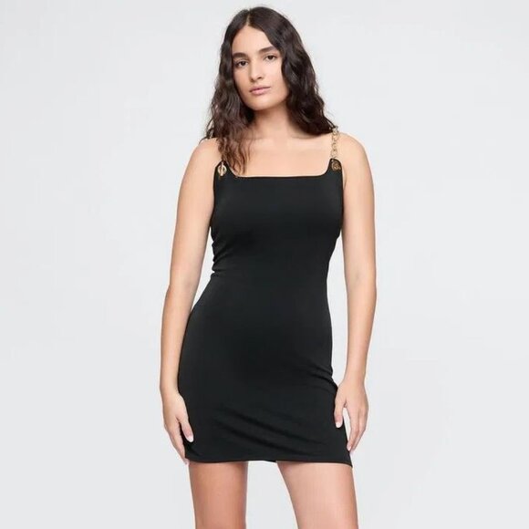 GAP Dresses & Skirts - GAP x Cult Gaia NWT Chain Mini Slip Dress in Black size Small